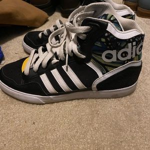 Butterfly high top adidas